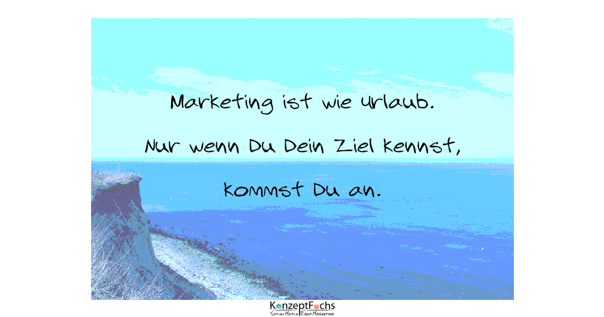 Marketing Ziele Facebook